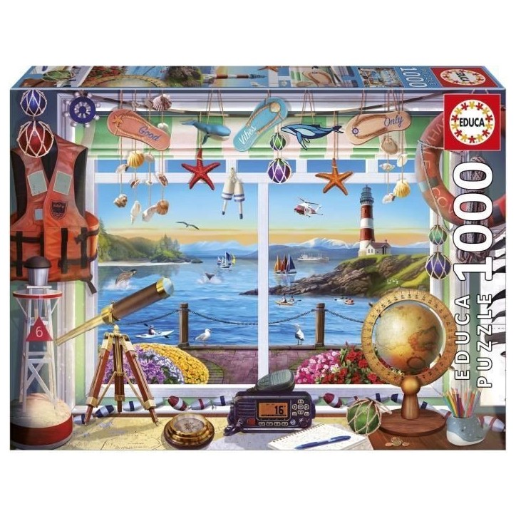 Puzzle - EDUCA - Vie partuaire - 1000 pieces - 68x48 cm - Pour adultes - Theme nature Puzzle - EDUCA - Vie partuaire - 1000 pieces - 68x48 cm - Pour adultes - Theme nature