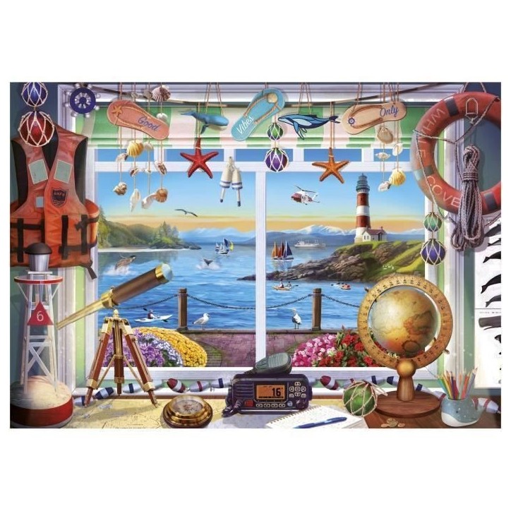Puzzle - EDUCA - Vie partuaire - 1000 pieces - 68x48 cm - Pour adultes - Theme nature Puzzle - EDUCA - Vie partuaire - 1000 pieces - 68x48 cm - Pour adultes - Theme nature