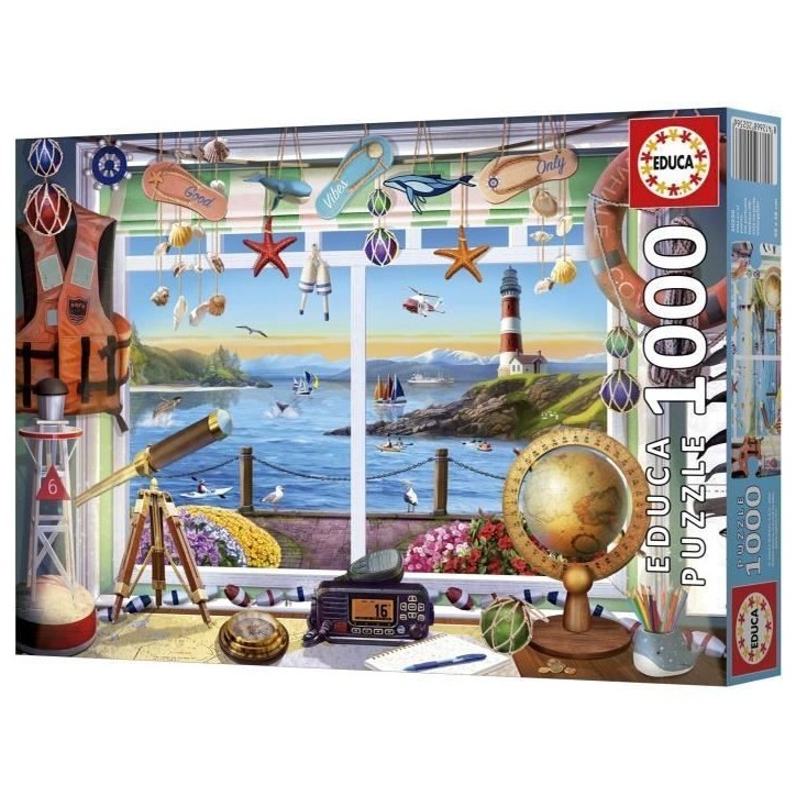 Puzzle - EDUCA - Vie partuaire - 1000 pieces - 68x48 cm - Pour adultes - Theme nature Puzzle - EDUCA - Vie partuaire - 1000 pieces - 68x48 cm - Pour adultes - Theme nature