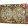 Puzzle - EDUCA - Orbis Terrarum - 1000 pieces - Theme Voyage et cartes