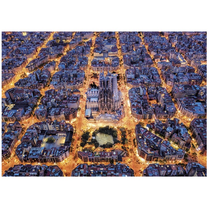 Puzzle - EDUCA - Barcelona - 1500 pieces - Theme Architecture - Dimensions 85x60 cm Puzzle - EDUCA - Barcelona - 1500 pieces - Theme Architecture - Dimensions 85x60 cm