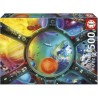 Puzzle - EDUCA - Promenade Spatiale - 500 pieces - Theme Science et es