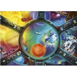 Puzzle - EDUCA - Promenade Spatiale - 500 pieces - Theme Science et es