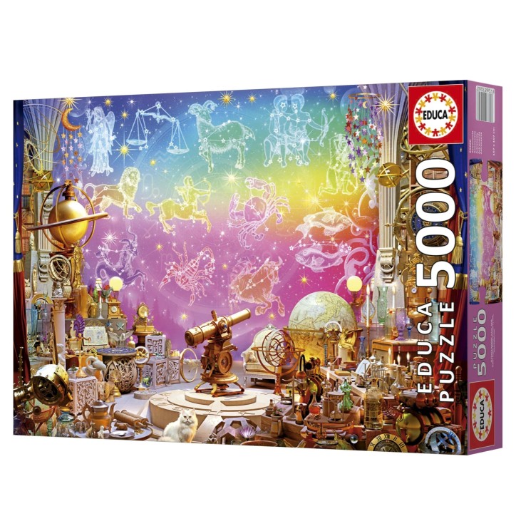 Puzzle - EDUCA - Astrologie - 5000 pieces - 157 x 107 cm - Pour adultes - Theme science et espace Puzzle - EDUCA - Astrologie - 5000 pieces - 157 x 107 cm - Pour adultes - Theme science et espace