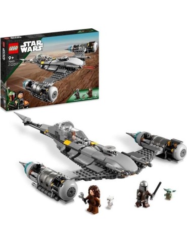LEGO Star Wars : Le livre de Boba Fett - Le chasseur N-1 du Mandalorien 75325 - Jeu de construction pour les enfants des 9 ans