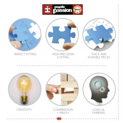 Puzzle - EDUCA - Astrologie - 5000 pieces - 157 x 107 cm - Pour adulte