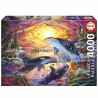 Puzzle - EDUCA - Orques et Loups - 4000 pieces - 136 x 96 cm - Pour ad