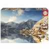 Puzzle - EDUCA - Hallstatt Hiver - 1500 pieces - Paysage - 85 x 60 cm