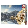 Puzzle - EDUCA - Hallstatt Hiver - 1500 pieces - Paysage - 85 x 60 cm