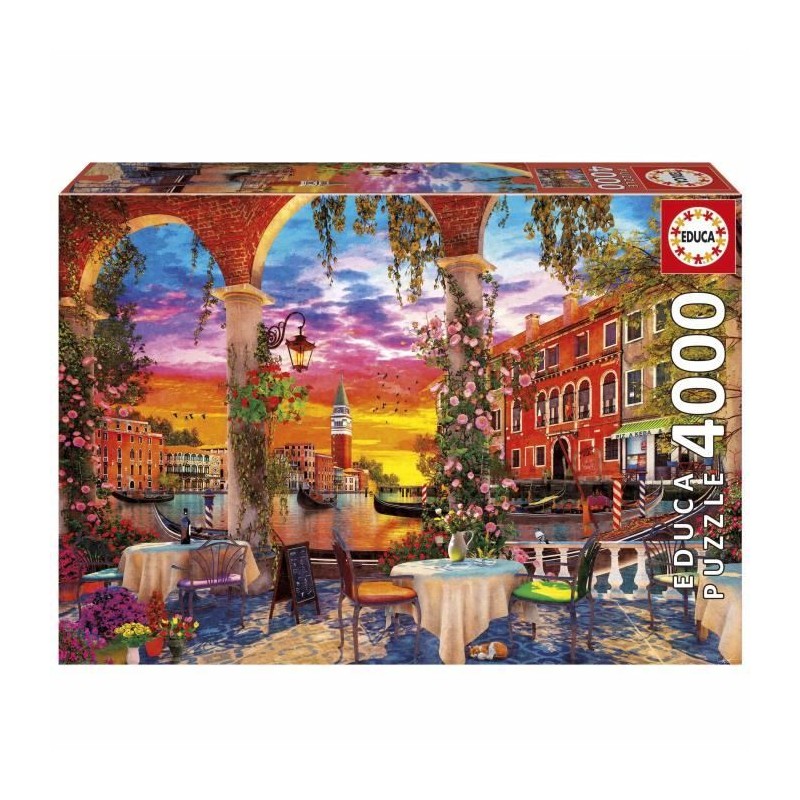 Puzzle - EDUCA - Venise - 4000 pieces - Theme Architecture - Dimension Puzzle - EDUCA - Venise - 4000 pieces - Theme Architecture - Dimension