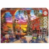 Puzzle - EDUCA - Venise - 4000 pieces - Theme Architecture - Dimension