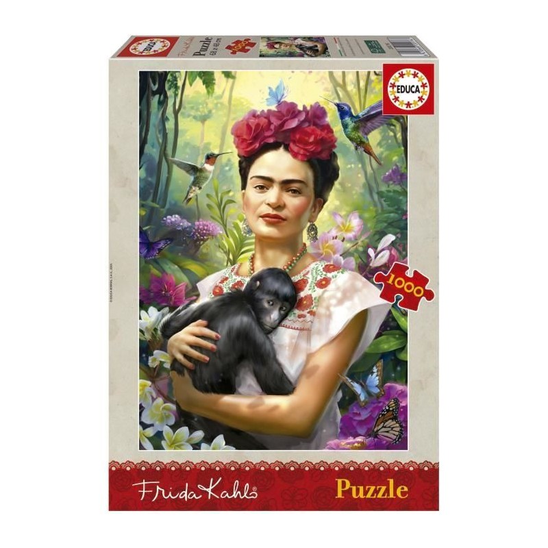 Puzzle - EDUCA - Le Jardin de la Vie - 1000 pieces - 34 x 48 cm - Them Puzzle - EDUCA - Le Jardin de la Vie - 1000 pieces - 34 x 48 cm - Them