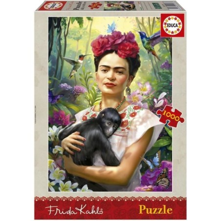 Puzzle - EDUCA - Le Jardin de la Vie - 1000 pieces - 34 x 48 cm - Them