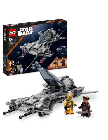 LEGO Star Wars 75346 Le Chasseur Pirate, Jouet avec Minifigurines Pilote et Vane, Le Mandalorien