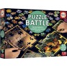 Puzzle - EDUCA - Battle Jr Natura - 12 puzzles - 42 pieces - Theme nat