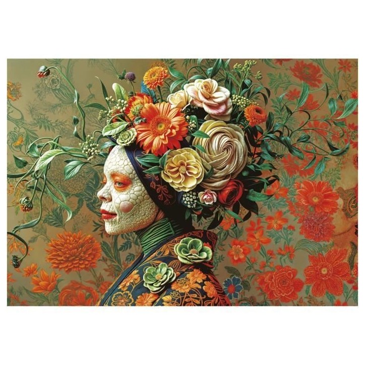 Puzzle - EDUCA - Reine Lézard - 500 pieces - Animaux - 68 x 48 cm - a partir de 10 ans Puzzle - EDUCA - Reine Lézard - 500 pieces - Animaux - 68 x 48 cm - a partir de 10 ans