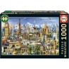 Puzzle - EDUCA - Symboles de l'Europe Miniature - 1000 pieces - 62,5 x