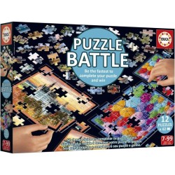 Puzzle - EDUCA - Battle Travel - 12 puzzles - 42 pieces - Theme Voyage