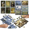 Puzzle - EDUCA - Battle Art - 12 puzzles - 42 pieces - Pour enfants a