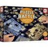 Puzzle - EDUCA - Battle Art - 12 puzzles - 42 pieces - Pour enfants a