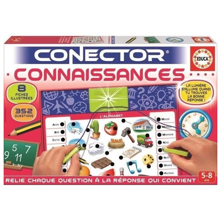 EDUCA Connector Jeu Scientifique Connaissances EDUCA Connector Jeu Scientifique Connaissances