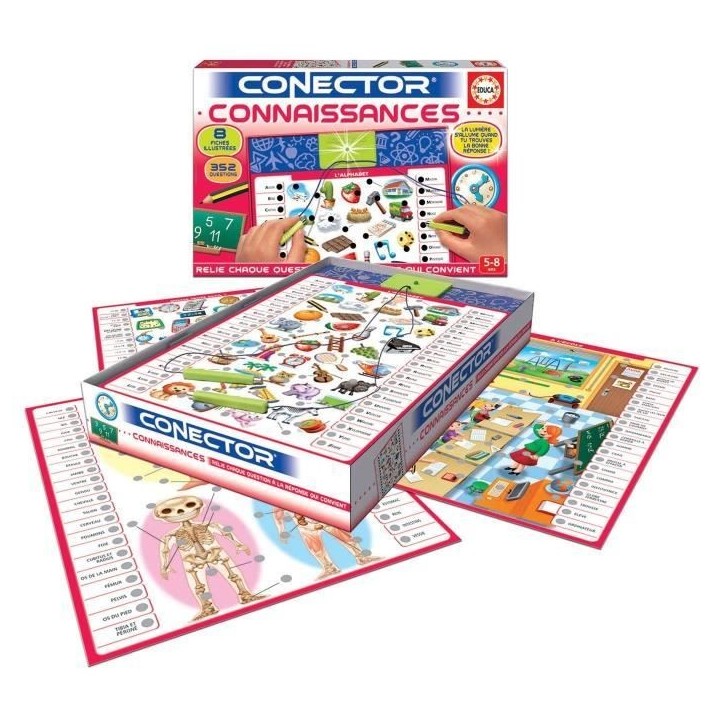 EDUCA Connector Jeu Scientifique Connaissances EDUCA Connector Jeu Scientifique Connaissances