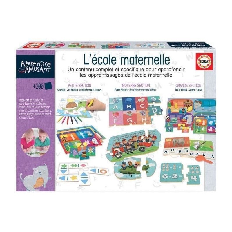 EDUCA - Kit Ecole Maternelle - Aca EDUCA - Kit Ecole Maternelle - Aca
