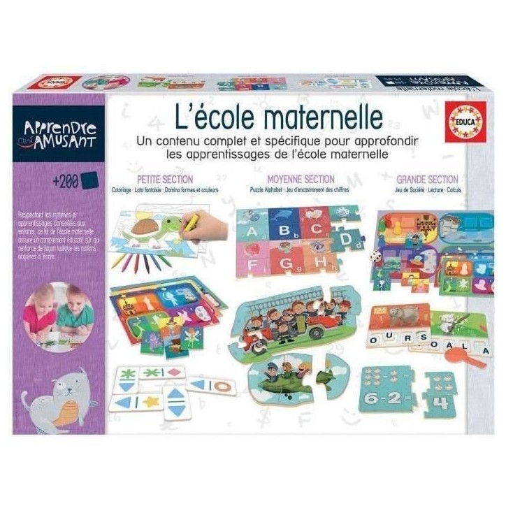 EDUCA - Kit Ecole Maternelle - Aca EDUCA - Kit Ecole Maternelle - Aca