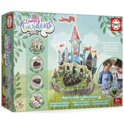 Jeu de construction et de création - EDUCA - 3D Dream Gardens 2In1 -