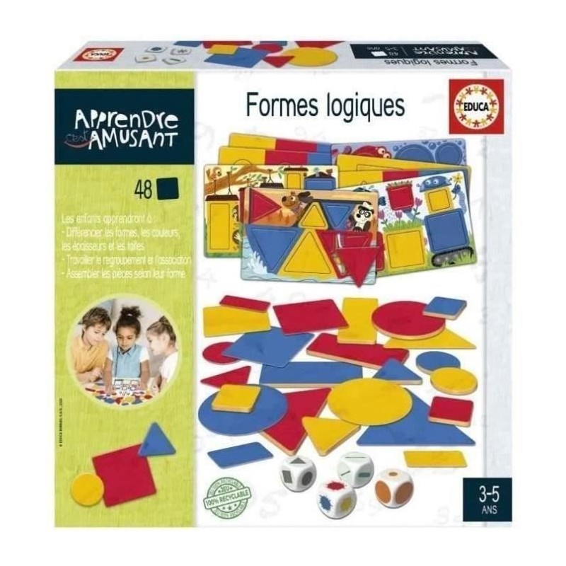 Jeu d'apprentissage - EDUCA - Formes Logiques