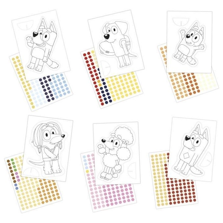 Set créatif - EDUCA - Bluey Creative Activity Set – 3D Set créatif - EDUCA - Bluey Creative Activity Set – 3D