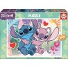 Puzzle de 300 pieces Stitch, 40 x 28 cm, Recommandé de 6 Ans, Disney,