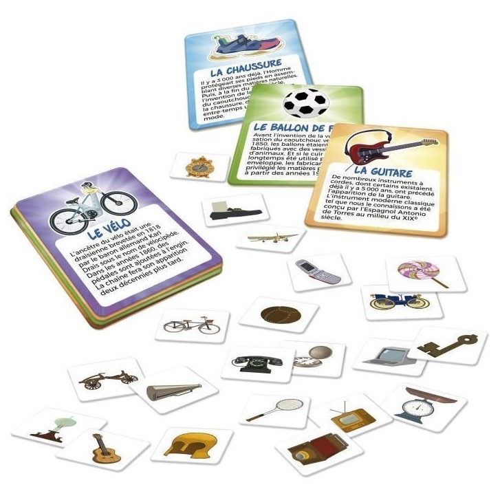 Jeu de rapidité - EDUCA - Il Était Une Fois... Ces Drôles d'Objets - Observation et découverte historique des 6 ans Jeu de rapidité - EDUCA - Il Était Une Fois... Ces Drôles d'Objets - Observation et découverte historique des 6 ans