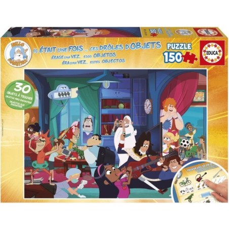 Puzzle - EDUCA - Il était une fois... Ces drôles d´objets - 150 pie
