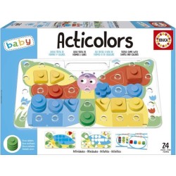 Articolors - Jeu éducatif - EDUCA - Empilement de jetons colorés et