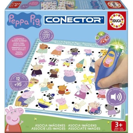 Conector Junior - Jeu éducatif électronique - EDUCA - Peppa Pig - Ap
