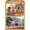 Puzzle - EDUCA - Bébés Animaux - 2 x 20 pieces