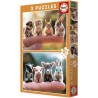 Puzzle - EDUCA - Bébés Animaux - 2 x 20 pieces