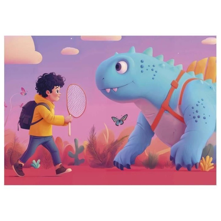 4 Puzzles - EDUCA - Dinos sympathiques - 20+40+60+80 pieces 4 Puzzles - EDUCA - Dinos sympathiques - 20+40+60+80 pieces