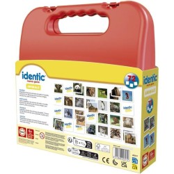 Identic Animaux - Jeu de mémoire - EDUCA - 72 cartes, développe mém