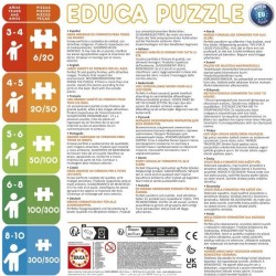 Puzzles progréssifs - EDUCA - Ariel - 12+16+20+25 pieces