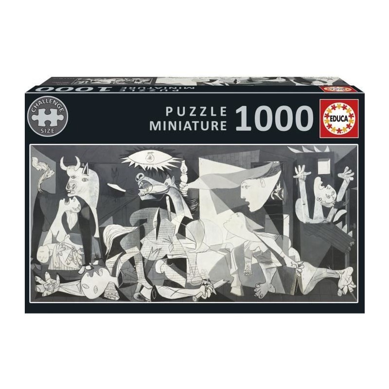 Puzzle - EDUCA - Guernica, P. Picasso Miniature - 1000 pieces Puzzle - EDUCA - Guernica, P. Picasso Miniature - 1000 pieces