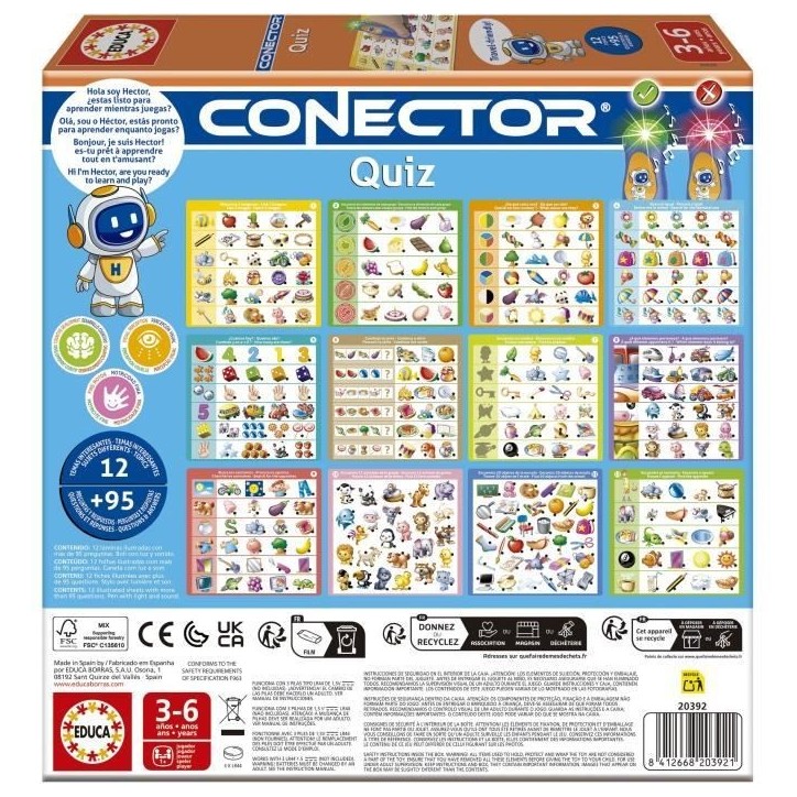 Acticolors - Jeu éducatif - EDUCA - Peppa Pig - Empilement de jetons colorés et formes - Des 2 ans