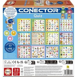 Conector Quiz - Jeu éducatif - EDUCA - 90 questions, 12 themes, forma