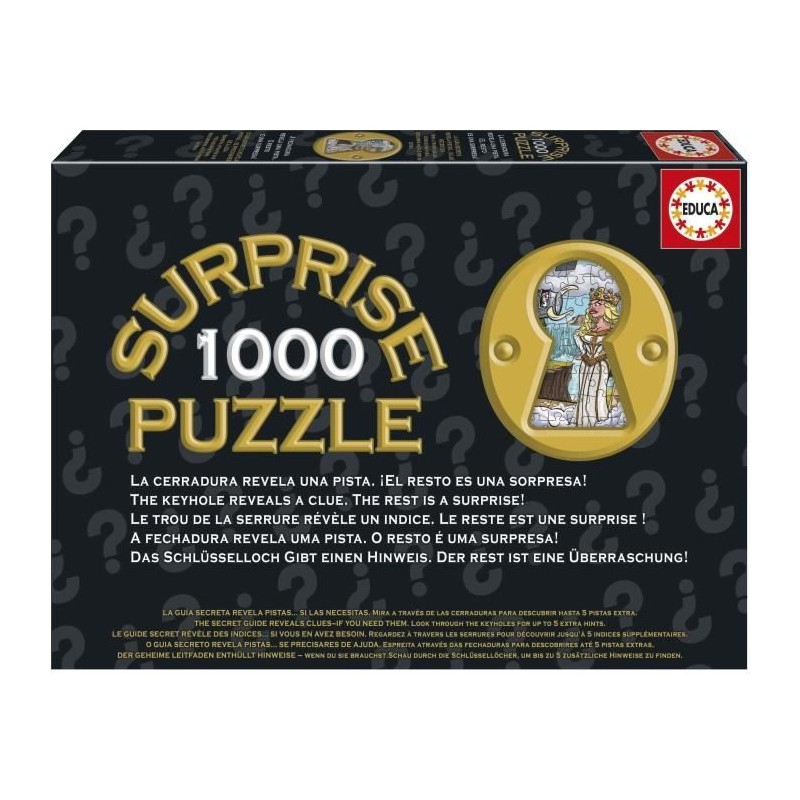 Puzzle - EDUCA - KNIGHTS ROUND TABLE - 1000 pieces Puzzle - EDUCA - KNIGHTS ROUND TABLE - 1000 pieces