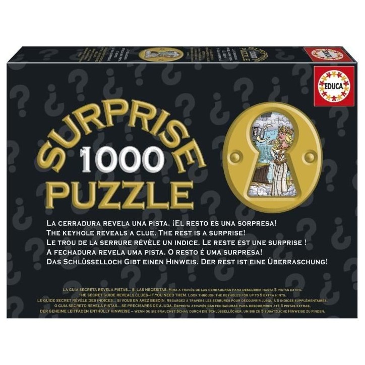 Puzzle - EDUCA - KNIGHTS ROUND TABLE - 1000 pieces Puzzle - EDUCA - KNIGHTS ROUND TABLE - 1000 pieces