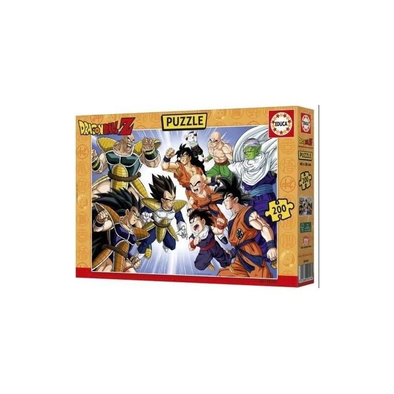 Puzzle - EDUCA - Dragon Ball DBZ - 200 pieces Puzzle - EDUCA - Dragon Ball DBZ - 200 pieces