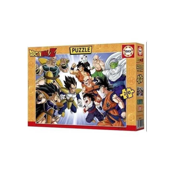 Puzzle - EDUCA - Dragon Ball DBZ - 200 pieces Puzzle - EDUCA - Dragon Ball DBZ - 200 pieces