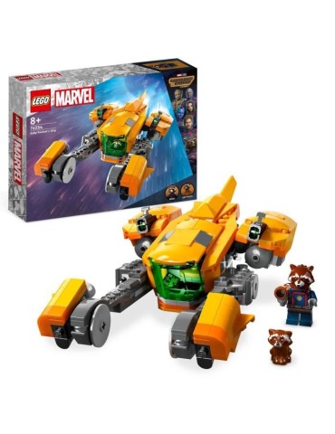 LEGO Marvel 76254 Le Vaisseau de Bébé Rocket, Jouet a Construire Les Gardiens de la Galaxie