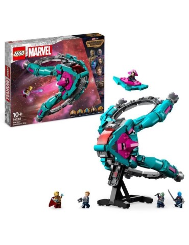 LEGO Marvel 76255 Le Nouveau Vaisseau des Gardiens Volume 3, Jouet Spatial, Les Gardiens de la Galaxie